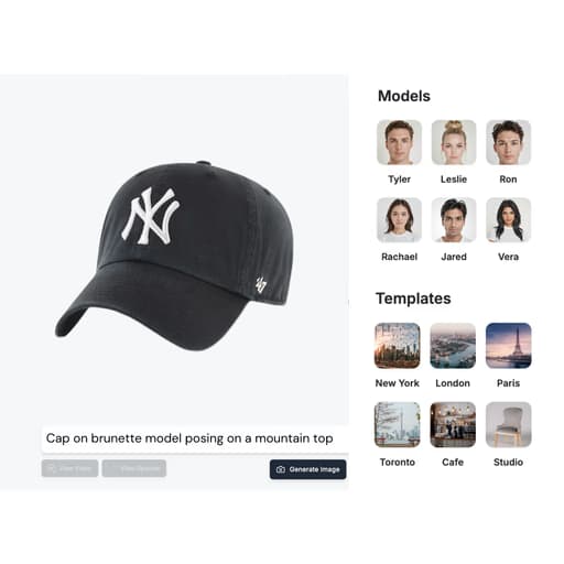 2. Choose model and setting