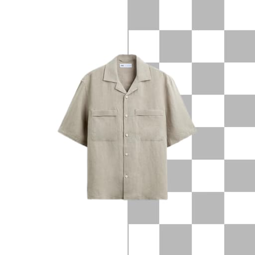 1. Upload one flat lay photo