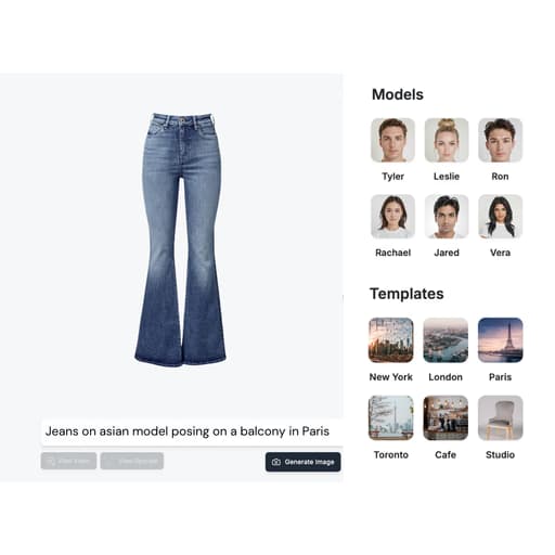 2. Choose model and setting