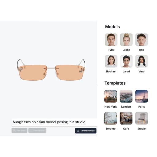 2. Choose model and setting