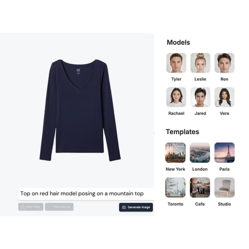 2. Choose model and setting