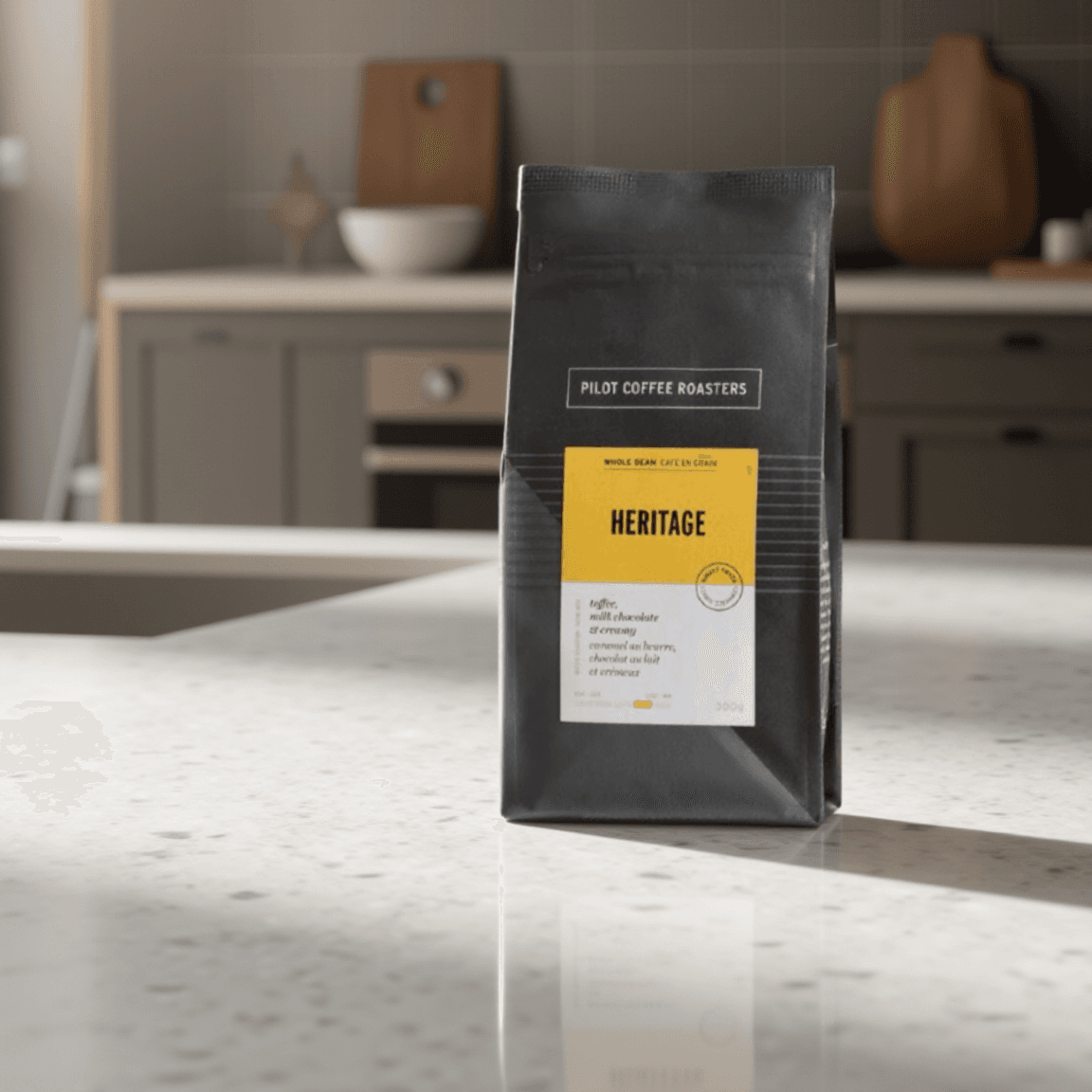 Coffee product photography