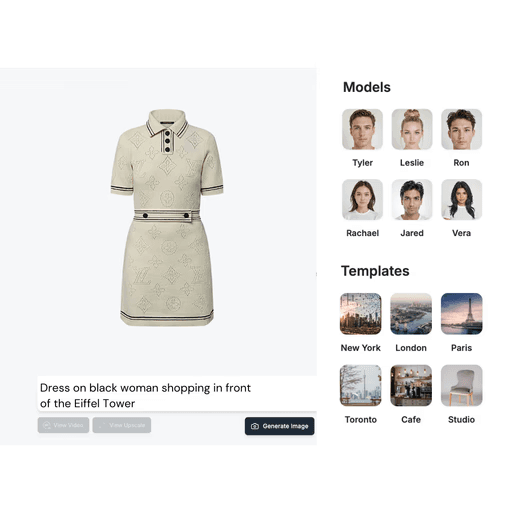 2. Choose model and setting